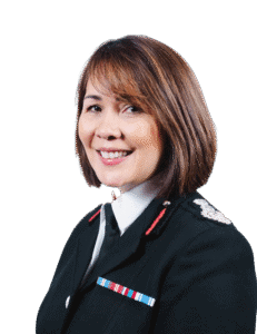 Head shot of Louise Harrison